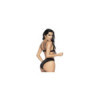 Ensemble lingerie sexy 2 pièces effet mouillé 
